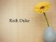 Obituary: Ruth Duke