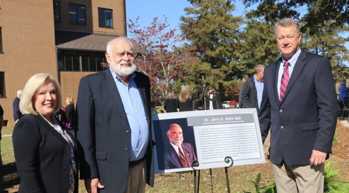 Wallace State Business Education building named in honor of Dr. Jerry D. Galin