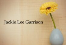 Obituary: Jackie Lee Garrison