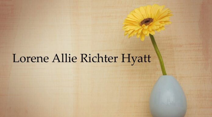 Obituary: Lorene Allie Richter Hyatt