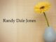Obituary: Randy Dale Jones