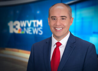 Jason Simpson Named WVTM 13 Chief Meteorologist