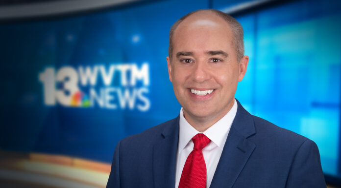 Jason Simpson Named WVTM 13 Chief Meteorologist