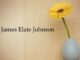 Obituary: James Elzie Johnson