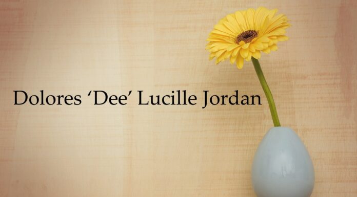 Obituary: Dolores ‘Dee’ Lucille Jordan