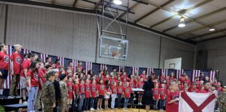 West Elementary hosts packed Veterans Day program