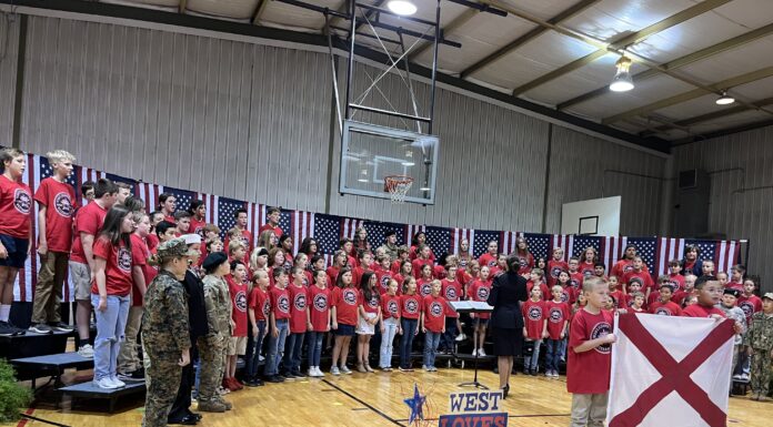 West Elementary hosts packed Veterans Day program