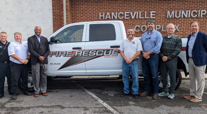 Hanceville Fire Department receives new truck thanks to Tyson settlement