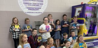Fairview Elementary cuts ribbon on book vending machine