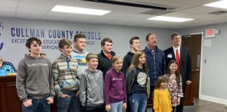 CCBOE recognizes Holly Pond FFA students, teachers