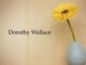 Obituary: Dorothy Wallace