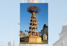 Christmas pyramid lighting this Friday