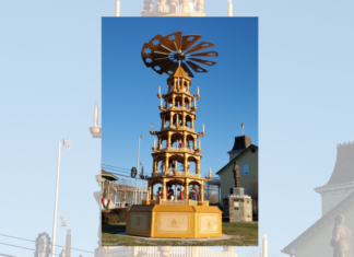 Christmas pyramid lighting this Friday