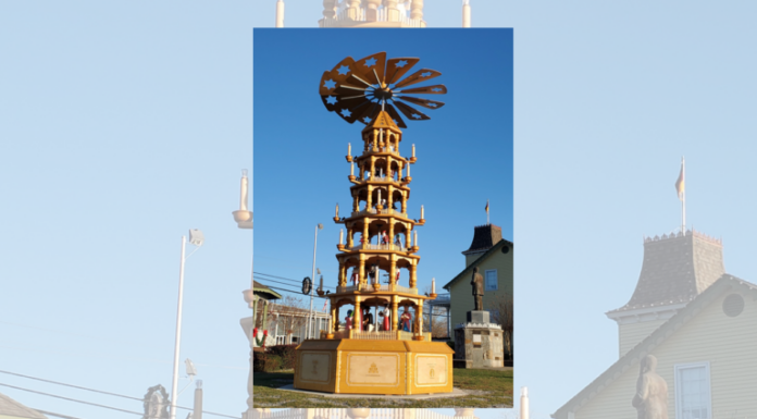 Christmas pyramid lighting this Friday