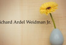 Obituary: Richard Ardel Weidman Jr.