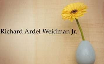 Obituary: Richard Ardel Weidman Jr.