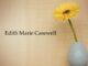 Obituary: Edith Marie Casewell