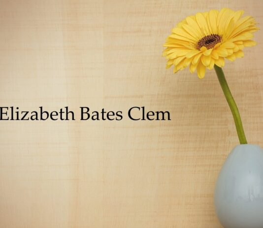 Obituary: Elizabeth Bates Clem