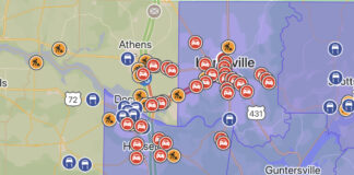 ALEA reports icy roadways