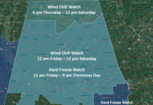 Life-Threatening Wind Chill for Much of the State late this week
