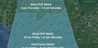Life-Threatening Wind Chill for Much of the State late this week