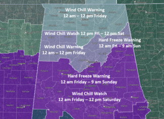 Brutally cold air arrives early Friday