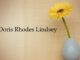 Obituary: Doris Rhodes Lindsey