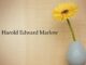 Obituary: Harold Edward Marlow