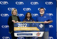 CATA 1 of 8 schools nationwide to receive 2022 NCCER Core Toolbox Grant