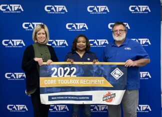 CATA 1 of 8 schools nationwide to receive 2022 NCCER Core Toolbox Grant