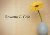 Obituary: Rowena C. Cole