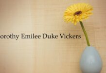 Obituary: Dorothy Emilee Duke Vickers