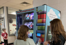 Put in a token, get a book!