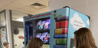 Put in a token, get a book!