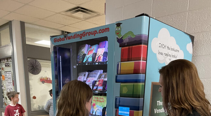 Put in a token, get a book!