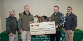 NWTF donates more than $143K for wildlife management