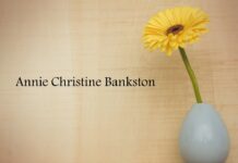 Obituary: Annie Christine Bankston