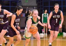 JV COUNTY TOURNAMENT: Lady Broncos hold off West Point 42-29 to advance