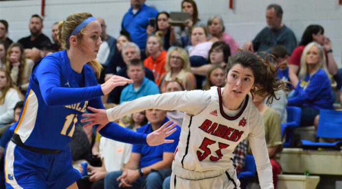 PREP BASKETBALL: Lady Raiders handle Cold Springs 66-23 in battle of unbeatens, Raiders pull away to top Eagles 57-36