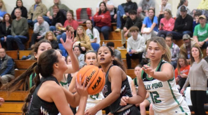 PREP BASKETBALL: Lady Warriors roll past Holly Pond 67-40; Broncos hold on to top Warriors 52-44