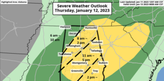 Severe weather possible Thursday with snowfall Friday