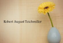 Obituary: Robert August Teichmiller