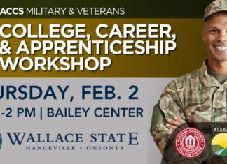 Wallace State hosting workshop for active military, veterans and dependents