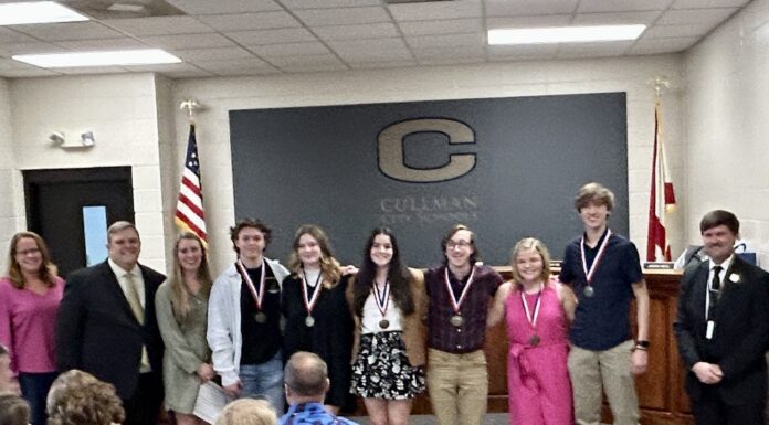 City school board recognizes theatre department, introduces new coach