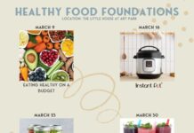 4-part Healthy Food Foundations class coming in March