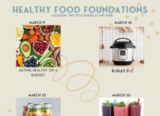 4-part Healthy Food Foundations class coming in March