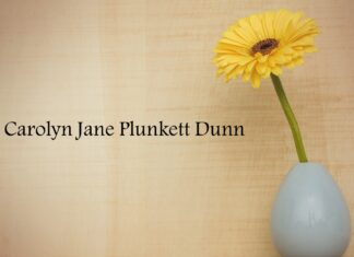 Obituary: Carolyn Jane Plunkett Dunn