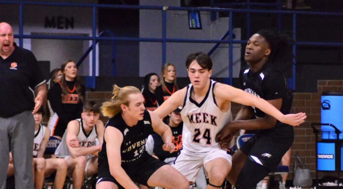 PREP BASKETBALL: No. 10 Meek drops NW Regional Semifinal matchup with No. 1 Covenant Christian 49-25