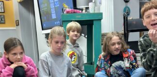 East Elementary students use robotics to create unique art