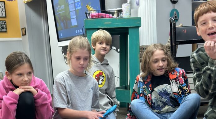 East Elementary students use robotics to create unique art